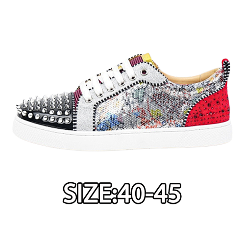Rhinestone-Laced Casual Sneakers