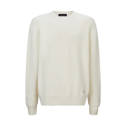 Louis Vuitton Embroidered Logo Knitted SweatshirtItem ID