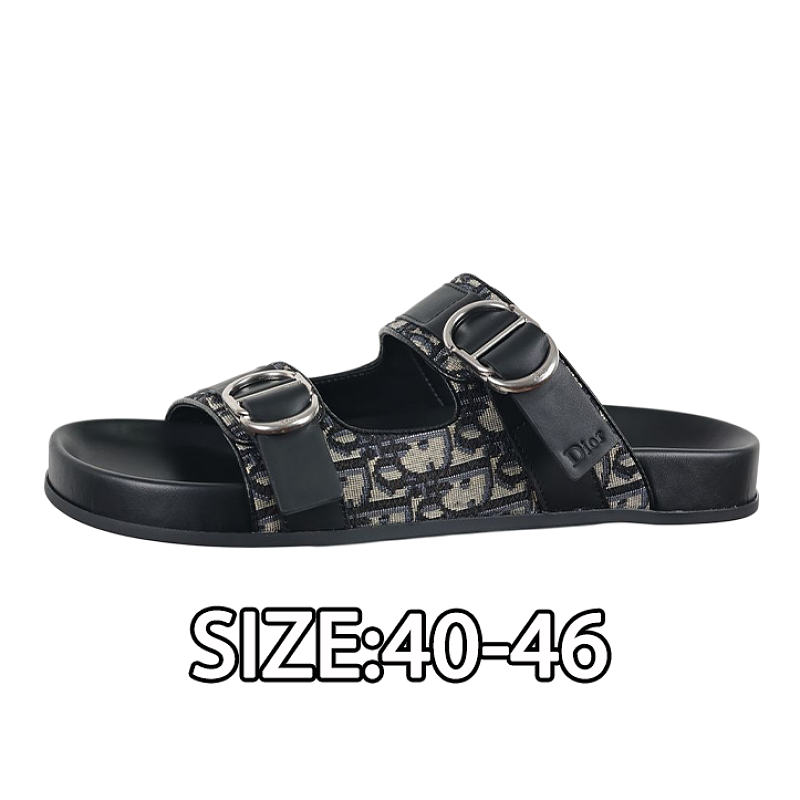 Black Platform Suede Flip-flops