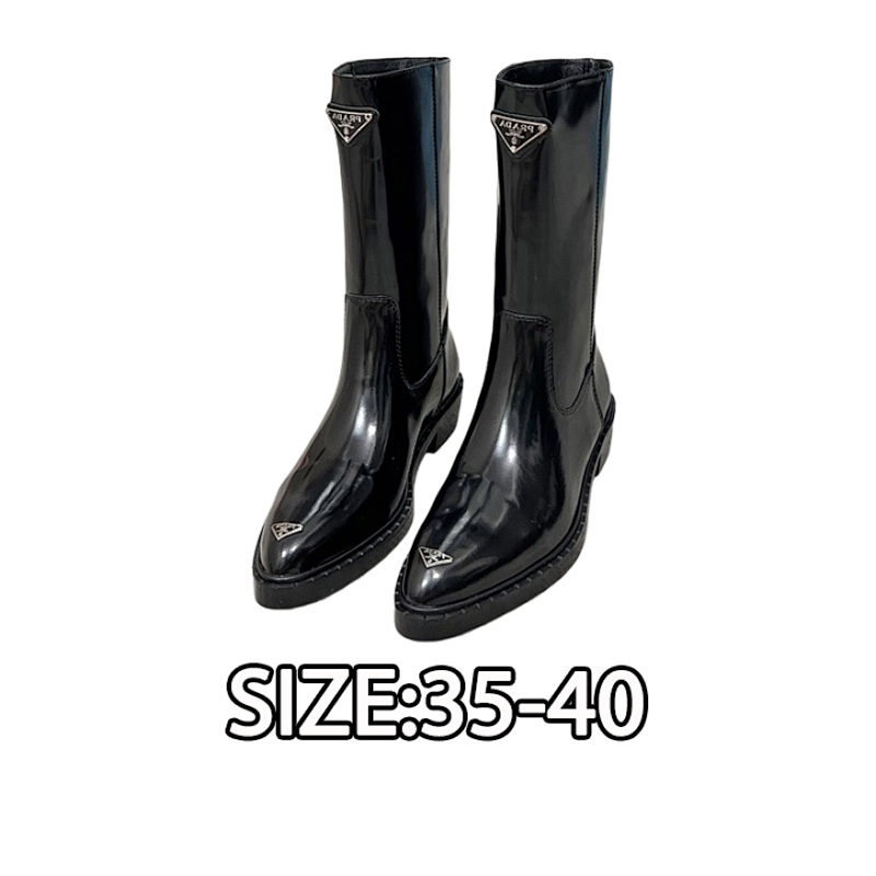 Prada Materials Imported Spazzolato Leather Calfskin High-Luster Suede