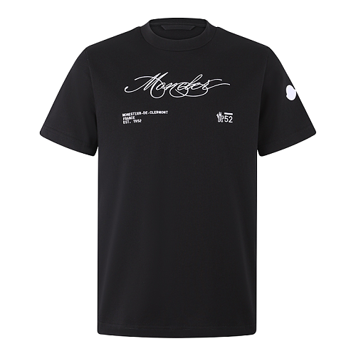 Embroidered Logo Patch Short-sleeve T-shirt