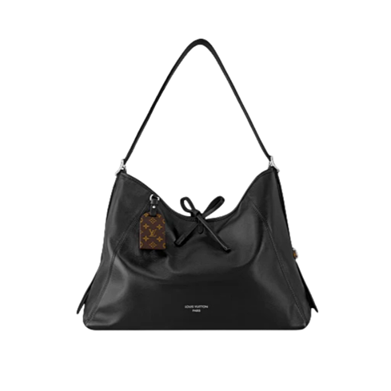L Lambskin Shoulder Bag Carryall Small Size Key Details