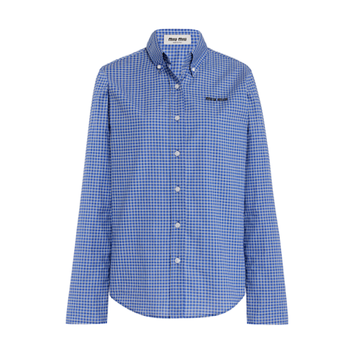 Sky Blue Plaid Shirt