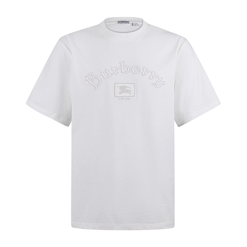 Burberry Gothic Logo Cotton Short-sleeved T-shirt