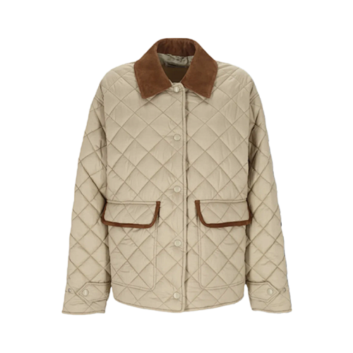 25Fw Diamond Quilted Cotton Jacket IItem ID