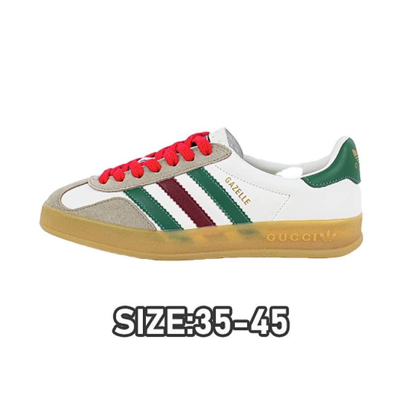 Gucci G Ucci X Adidas Color Blocked Training Series Board Shoes
