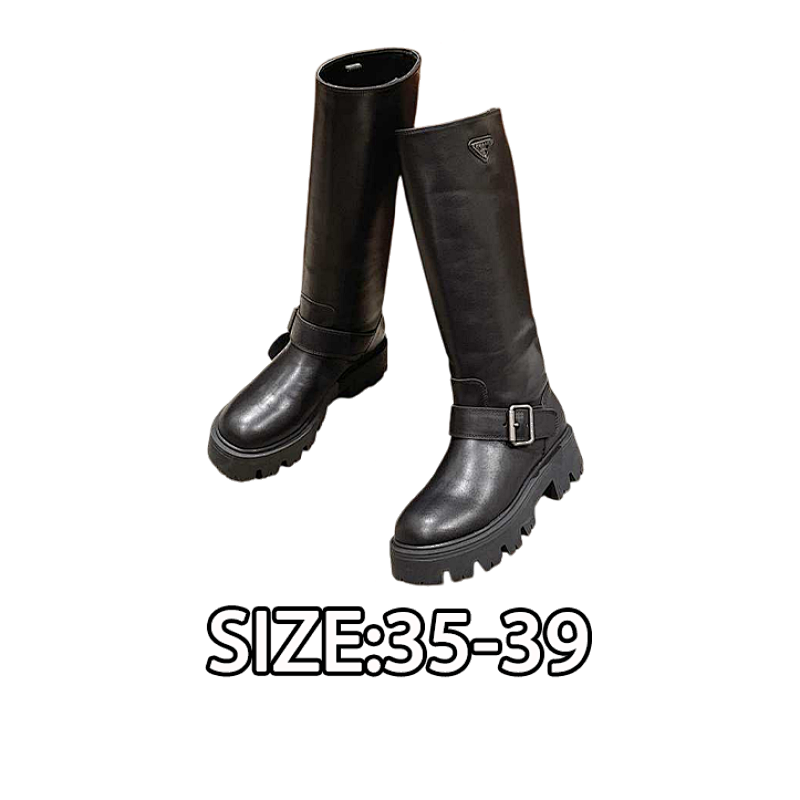 Prada Leather Slip-On Over-the-Knee Boots The Ultimate Must-Have