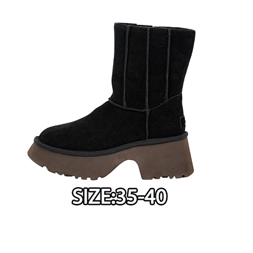 Murloc Platform Pencil Boots Black