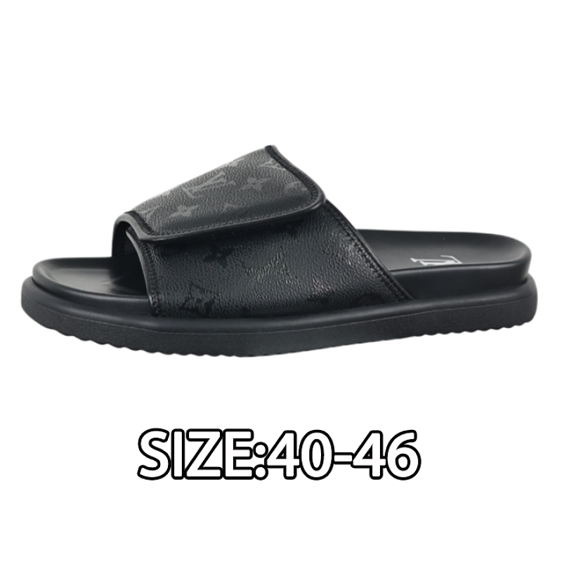 Louis Vuitton Men's Velcro Slip-on Sandals