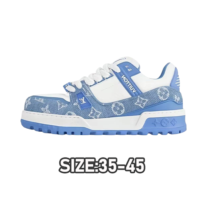 Nike Trainer Maxi Blue Denim Shoes