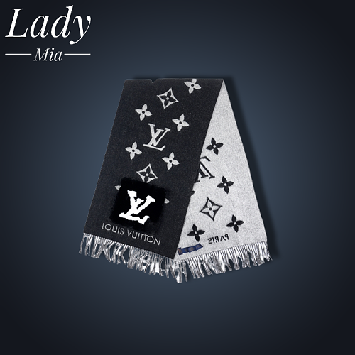 Louis Vuitton Black Scarf