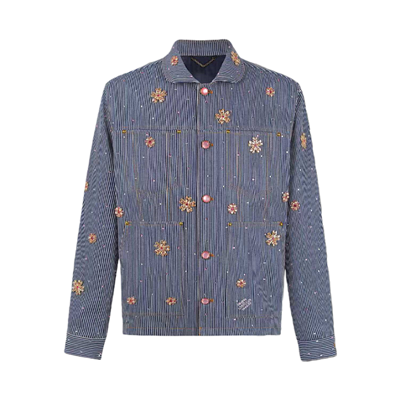 Heavy Embellishment Detail Work Jacket