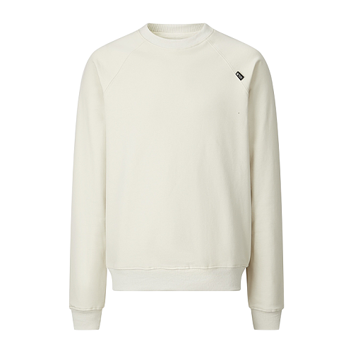 Prada Heavyweight Terry Cloth Sweatshirt With Fabric Label