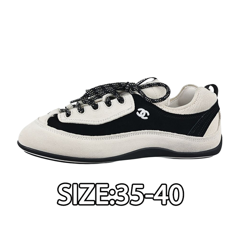 Calf Leather And Suede Casual Shoes White And Black