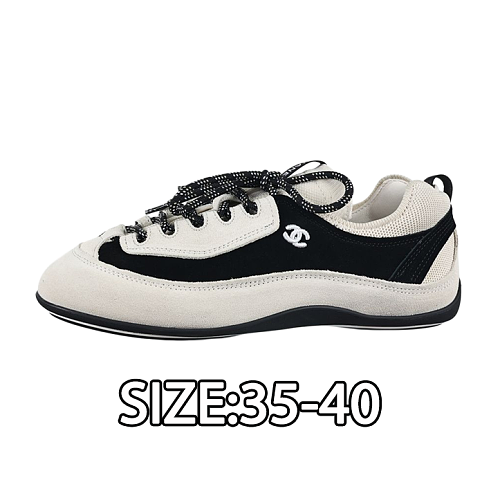 Calf Leather And Suede Casual Shoes White And Black
