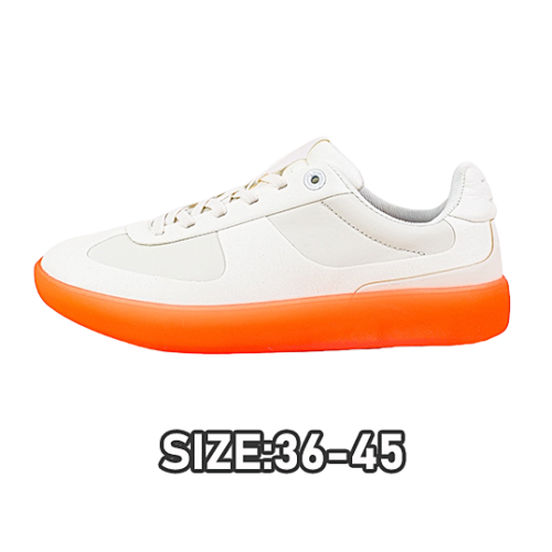 Lu Cityverse White Orange Sports Casual Shoes