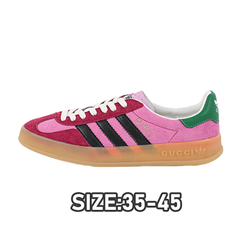 Gucci G Ucci X Adidas Color Blocked Training Series Board Shoes