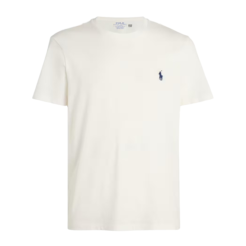 Embroidered Short-sleeved Shirt With Small Horse Logo