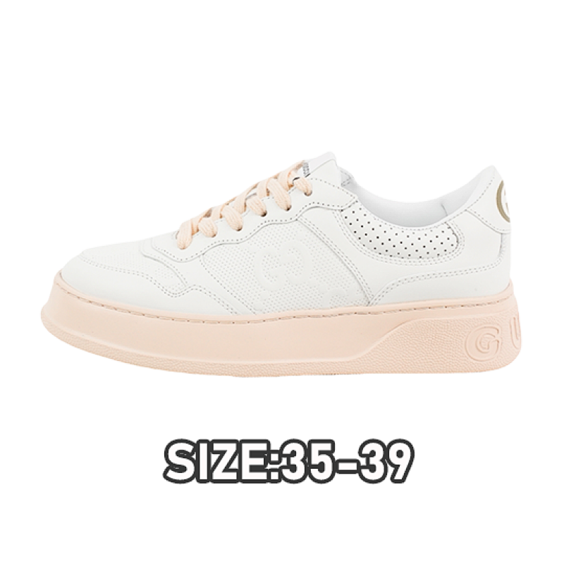 Gucci G Ucci Chunky B Screener GG Pink White