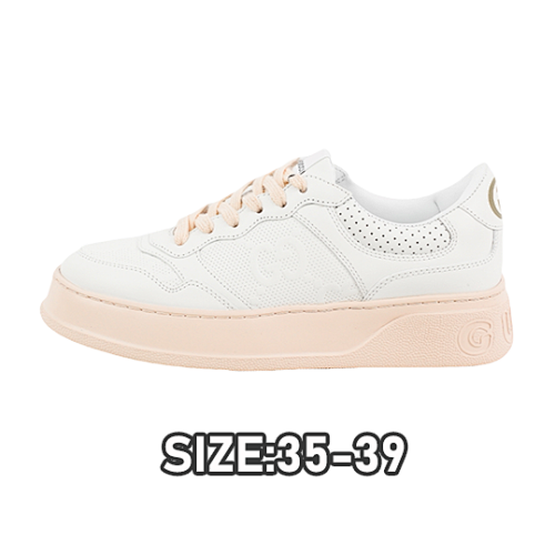 Gucci G Ucci Chunky B Screener GG Pink White