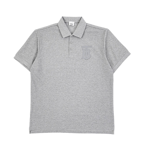 Large BT Letter Silicone Polo Shirt