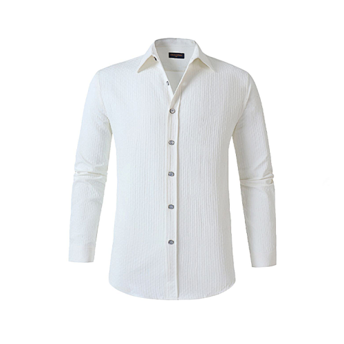 Blended Long-sleeved Shirt