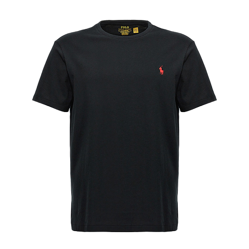 Embroidered Short-sleeved Shirt With Small Horse Logo