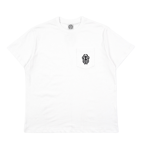 Pocket Vine Sword Print Short-sleeved Shirt