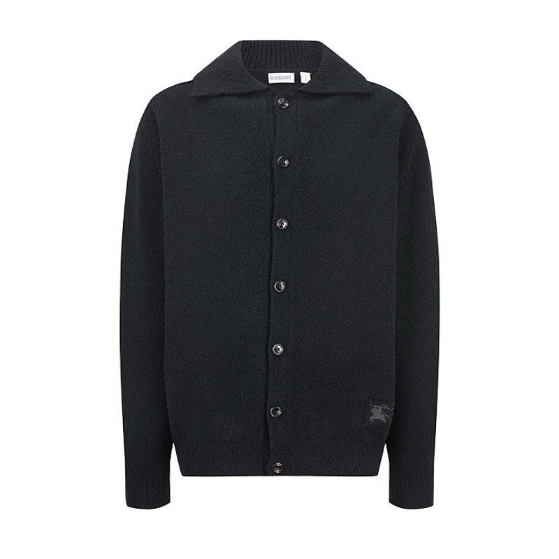 Burberry Equestrian Jacquard Logo Cardigan