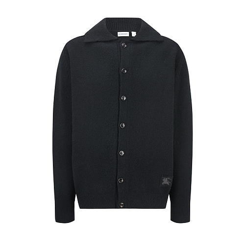 Burberry Equestrian Jacquard Logo Cardigan