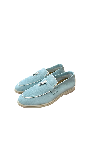 Classic Colorblock Summer Charms Walk Moccasin ShoesItem ID