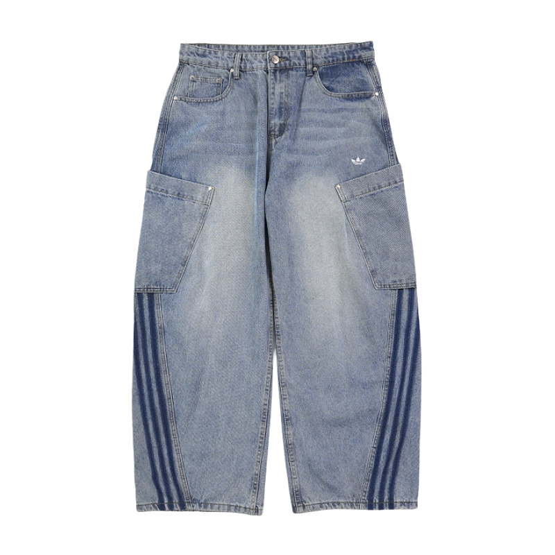 Clover Logo Cargo Jeans