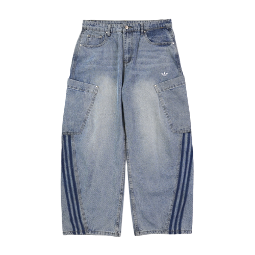 Clover Logo Cargo Jeans