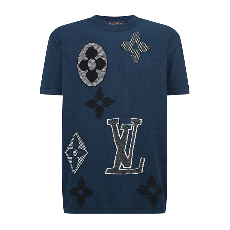 Louis Vuitton Jacquard Large Logo Knitwear