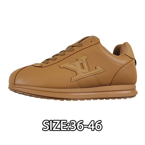 Louis Vuitton Collaboration Low-top Round-toe Lace-up