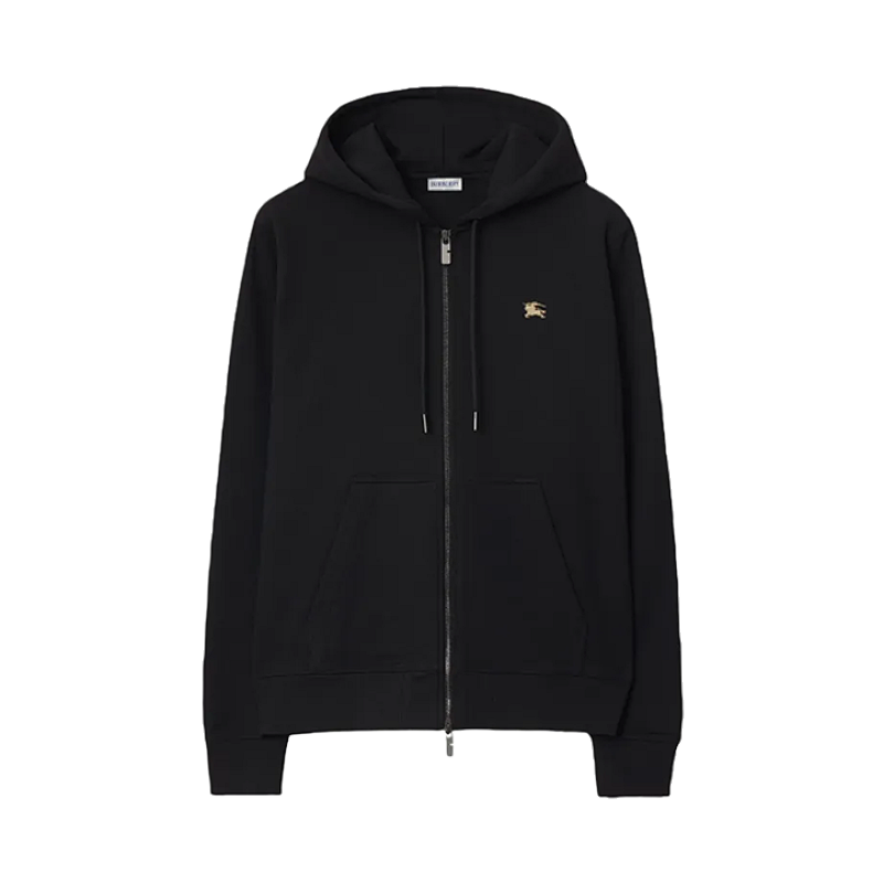 Bbr Embroidered Zip Hoodie