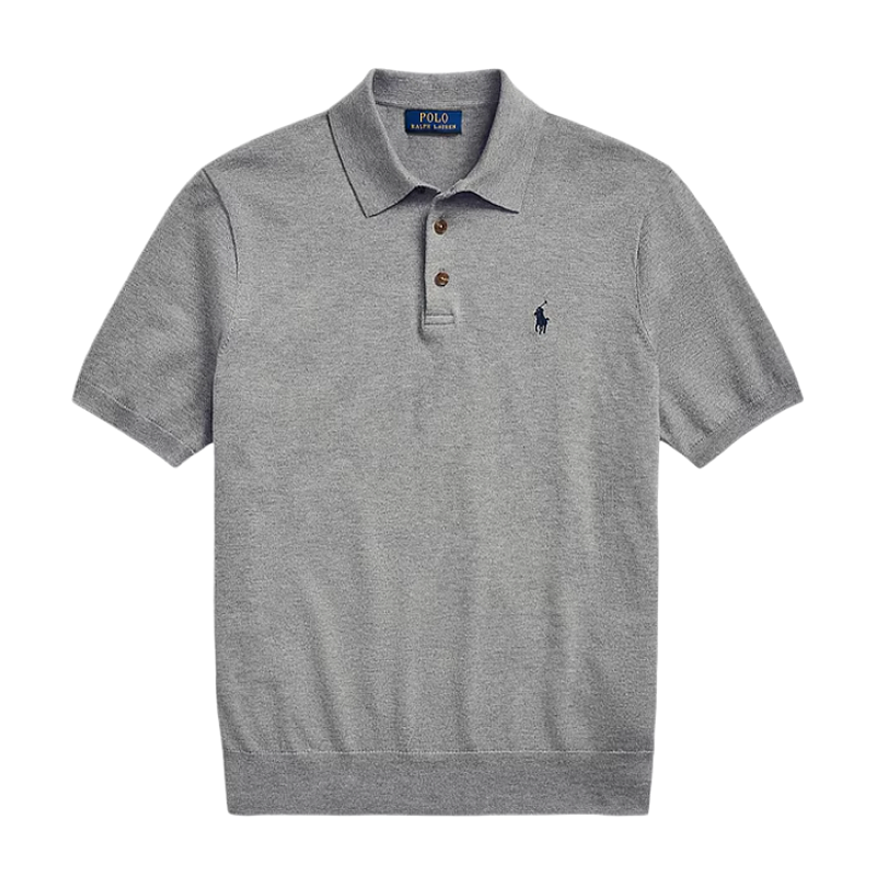 Ruff Plain Polo Shirt Short Sleeve