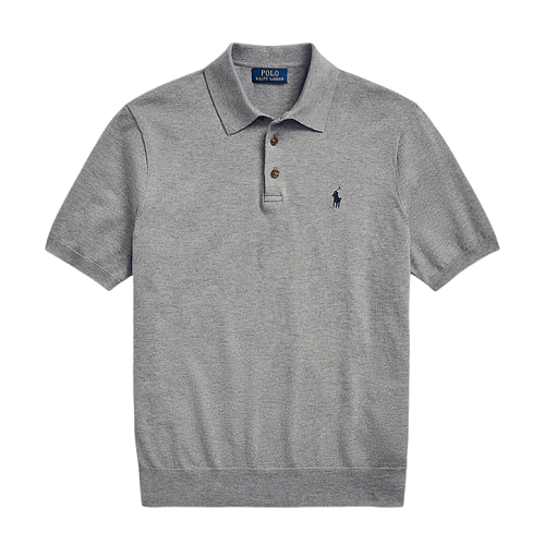Ruff Plain Polo Shirt Short Sleeve