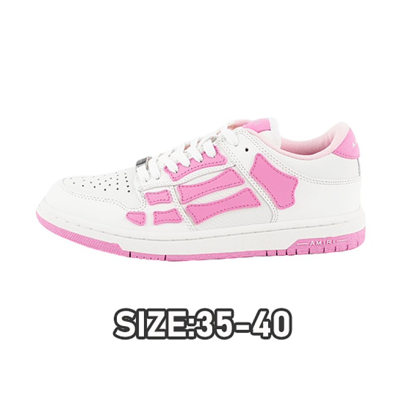 Amiri A Miri Skeleton Board Shoes Pink