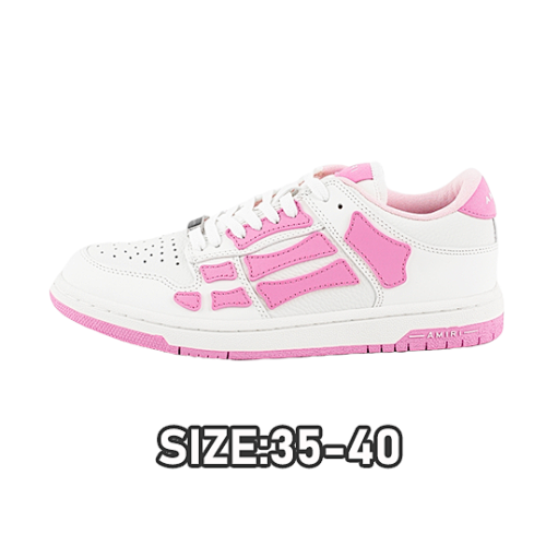 Amiri A Miri Skeleton Board Shoes Pink