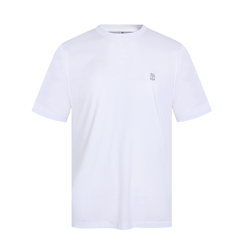 Short-Sleeve Crew-Neck Pullover
