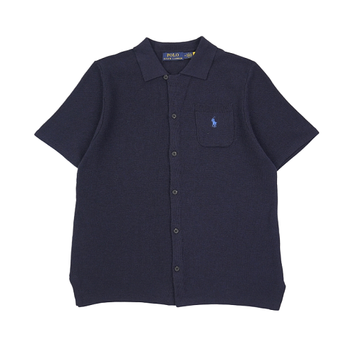N3 Pocket Little Pony Jacquard Short-Sleeve Shirt