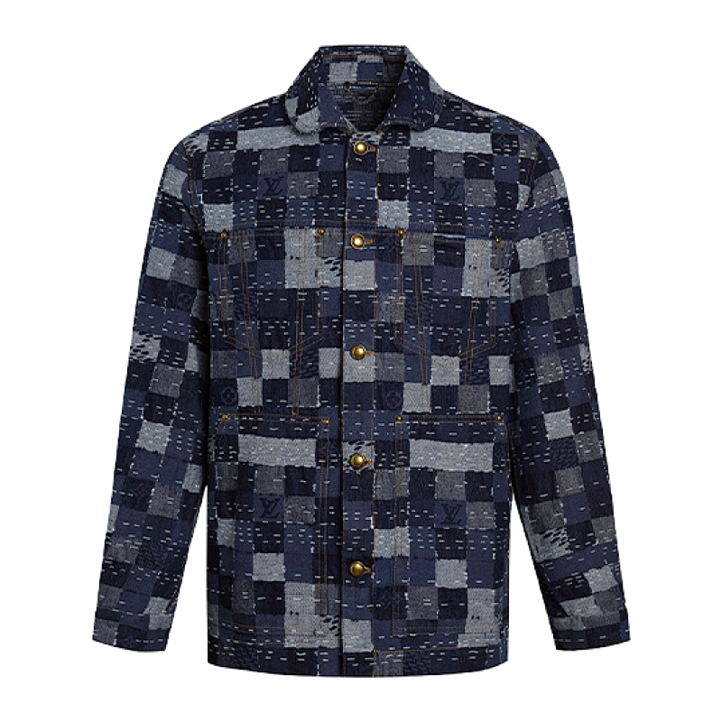 Workwear Denim Belted Jacket