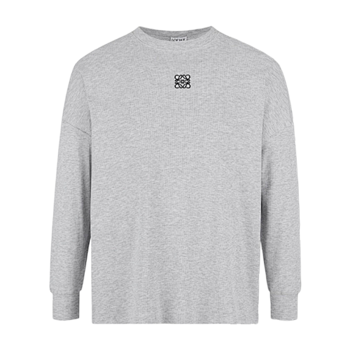 High-elastic Ribbed Embroidered Base Layer Shirt