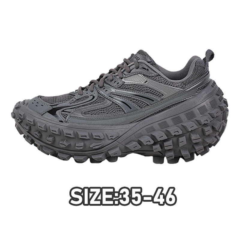 Balenciaga Defender Rubber Platform Sneakers