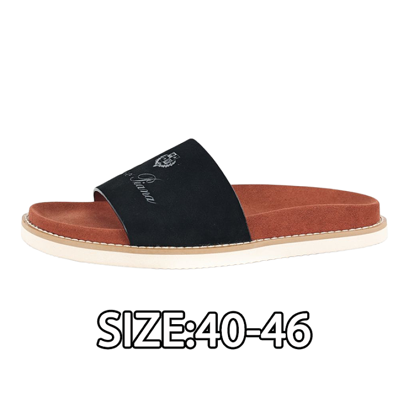 Flip-flops Black Brown