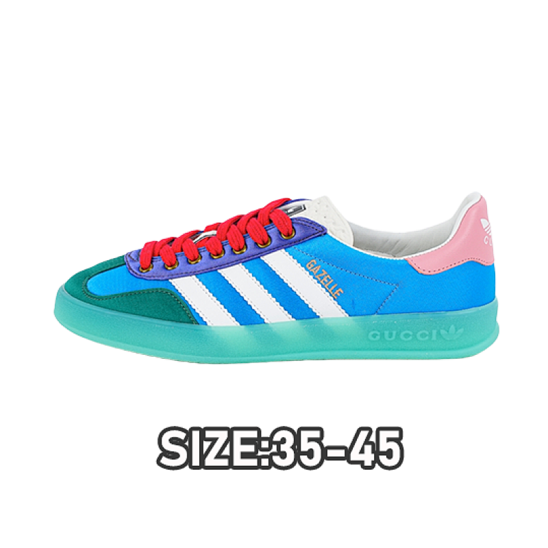 Gucci G Ucci X Adidas Color Blocked Training Series Board Shoes