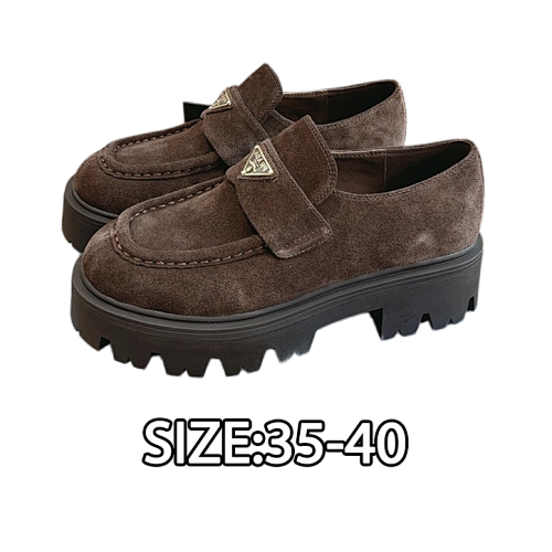 Upper Imported High-Luster Suede Imported Calfskin