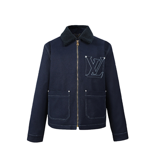 L V Winter Denim Work Jacket