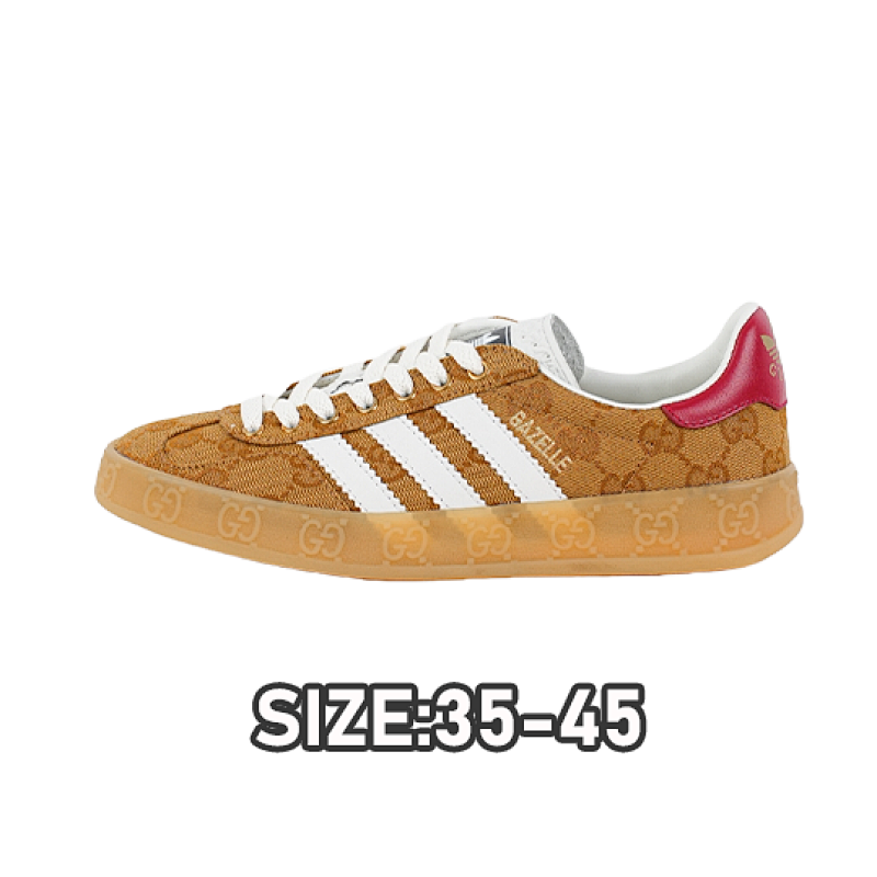 Gucci G Ucci X Adidas Color Blocked Training Series Board Shoes